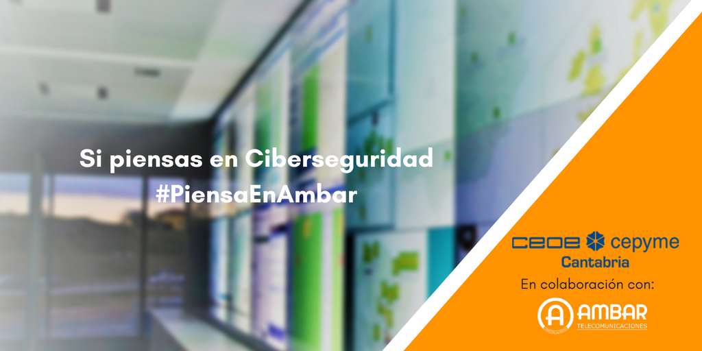 Twitter. Si piensas en Ciberseguridad#PiensaEnAmbar